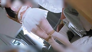 Ms19-a Girl in a Wedding Dress Was Disciplined by Vibrator