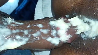 Season 220. Husband fuck my pussy using butter on cock