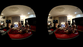 Pornstars Naughty Eva May Livie Blainn and Kora Fuck Fans Wild UK Gangbang Party