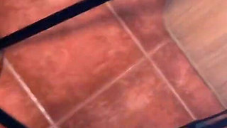 Squirt on the Kitchen Table After Solo Masturbation - Deep Creampie