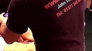 Hard Gangbang Action: Pornstar Fucked and Squirted by Five Men