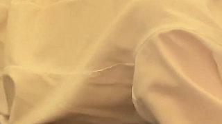 Black Leggings Doggy Hump Bed Grinding & Cum on Pants