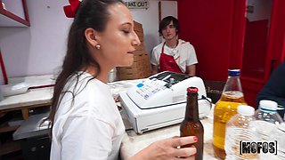 Scarlett Karli's Pizza Affair Ignites Wild Passion