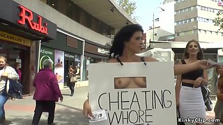 Cheating Spanish Whore Assfuck Made Love In Public - Montse Swinger And Mona Wales