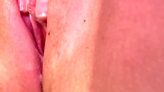 Fingering my creampie