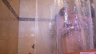 Johnny Gets Caught Peeping on Hot Busty Latina Stepmom Dani Valentina