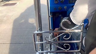 Tiny Thai teen picked up off the street