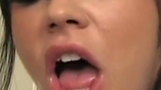 Instead of Doing the Dishes the Busty Inked Brunette Rides His Cock and Squirts Relentlessly