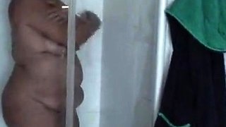 Redhead BBW Teen's Hot Shower