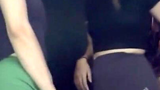 Women with Ass Bouncing in Lingerie and Fucking