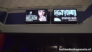 Swinger Couple on the Show Floor