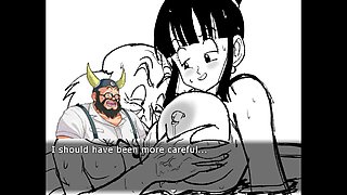 Seniors with big booties getting down in animated style