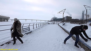 very first anal in front of her boyfriend