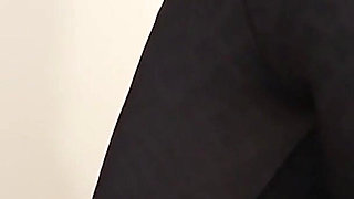 Hot Granny Wears Thongs and Leggings!