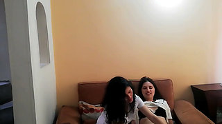 My girlfriend is a lesbian and a nurse, I'm very hot