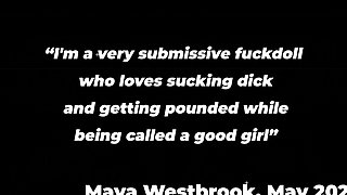 GROOBYGIRLS Maya Westbrook Debut