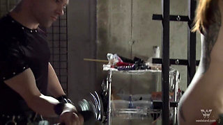 Ric X Doms Leila Hazlett Bound Beaten Gagged Clamped