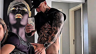 Intense Fucking in Front of the Mirror with Delicious Internal Cumshot Ends in Squirt