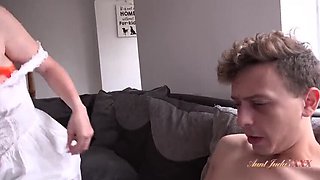 43yo Busty MILF Jessica Sins With Window Cleaner - Creampie & Hardcore