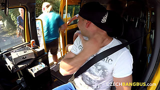 Czech Bang Bus 1: Nasty Gangbang with a Horny MILF