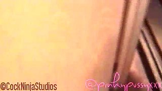Step Sister Seduces Step Brother in Shower - Pinky Pussy & Cock Ninja Taboo Fuck