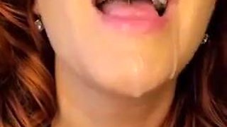 Annabelle Rogers - Baeing coated in jism turns me on so much (Dakota Rose)