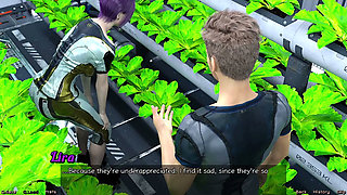 Stranded in Space - Meeting a Shy Emo Girl