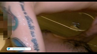 Dark haired italiana silvia soprano nailed hard in bathroom wall sex italiano Big Cock uses his sperm as soap body rub – benefit monkey