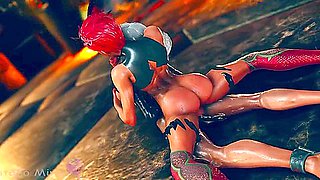 Submissive Slut Destroyed By Monster Cock Intense Hardcore Fucking, Tight Sweet Pussy And Hot Ass Stretched Wide