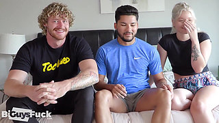 Bisexual Piledriver Fuck. Hot Muscle Blonde Jock.