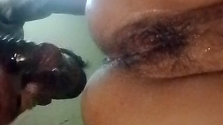 She makes me satisfied when I get cum to her pussy