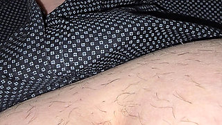 Step Son Recives Handjob from the best step mom in the world, how to jerk off big cock