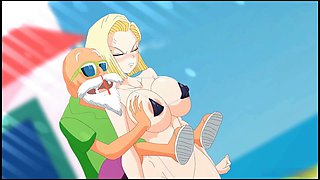 Pulverizing, big boob play, bikini