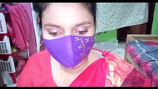 Indian village bhabhi in red saree hard fuck with dirty talk - Part 1