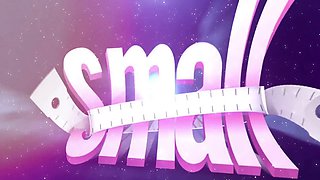 Petite blonda babe sucks a tall stud's dick