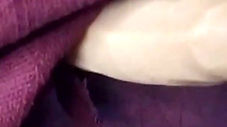 Wife practicing to suck three cocks in Gloryhole
