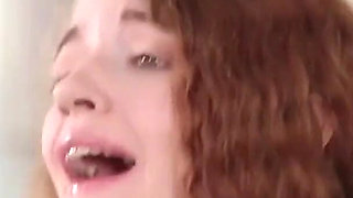 Ginger Gaming Slut Abby Rain Gets Fucked by Stepdad
