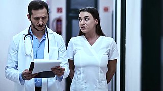 Hospital Parasited Transformation - Slutty Nurse Gets
