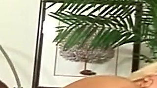 Chunky White Blonde Gets Banged by a Big Black Cock