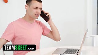 I corrupted, banged my nanny and came fastly on her face feat. adriAna Jade - teamskeet