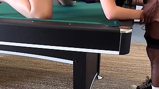 Auhneesh Nicole Gets Fucked On The Pool Table