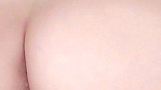 Ball Gagged Fuck Doll Fucks Pussy and Squirts
