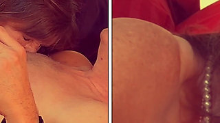 Granny Carmen: Fuck Machine Pegging Cock Sucking, Cum in Mouth North Pole Slut 12224fap