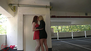 Dirty Street Slut Gets It for Me in the Parking Lot