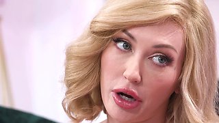 Big black cocks for hot threesome action with Adira Allure