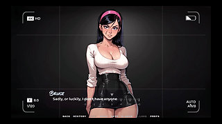 My New Girlfriend [ Taboo Hentai Game ] Ep.34 My GF Do a Sexy Secretary Role Play Photoshoot with a Stranger!