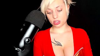 USA sexiest blonde pregnant big boobs beauty webcam show
