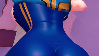 Chun Li Leaves Fortnite for Some Fun in Doggy POV