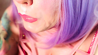 So Sweet But Ever So Naughty Too! Miss Tina Snua Smokes A Cigarette With Snap Inhales, OMI, OME, Drifting & Coughing