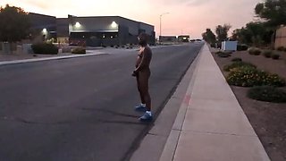 Thick BBW Wife Public Nudity & Outdoor Sex with BBC